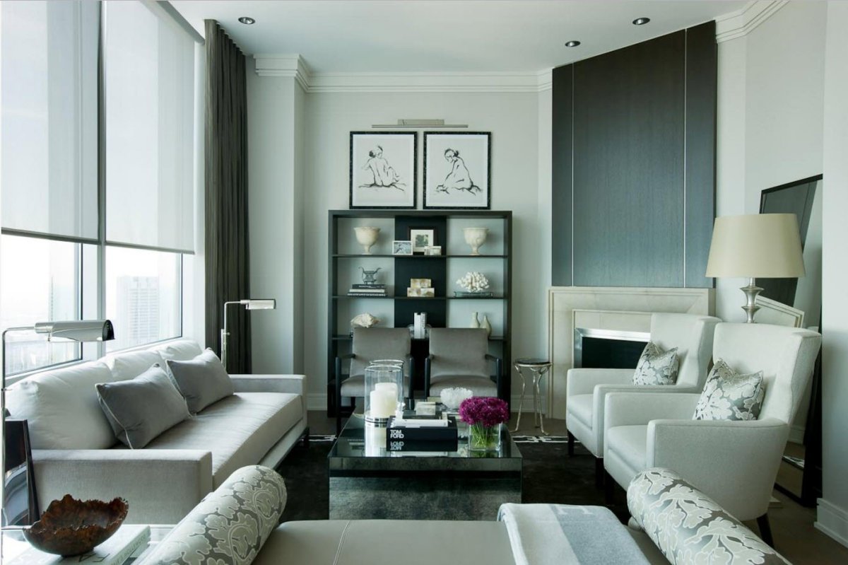 Уютный интерьер гостиной