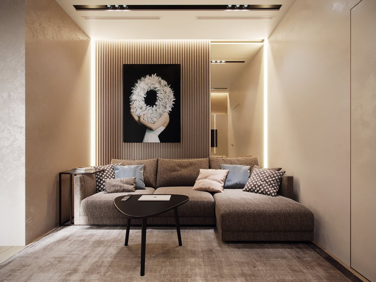 Прямоугольник гостиная дизайн интерьера фото