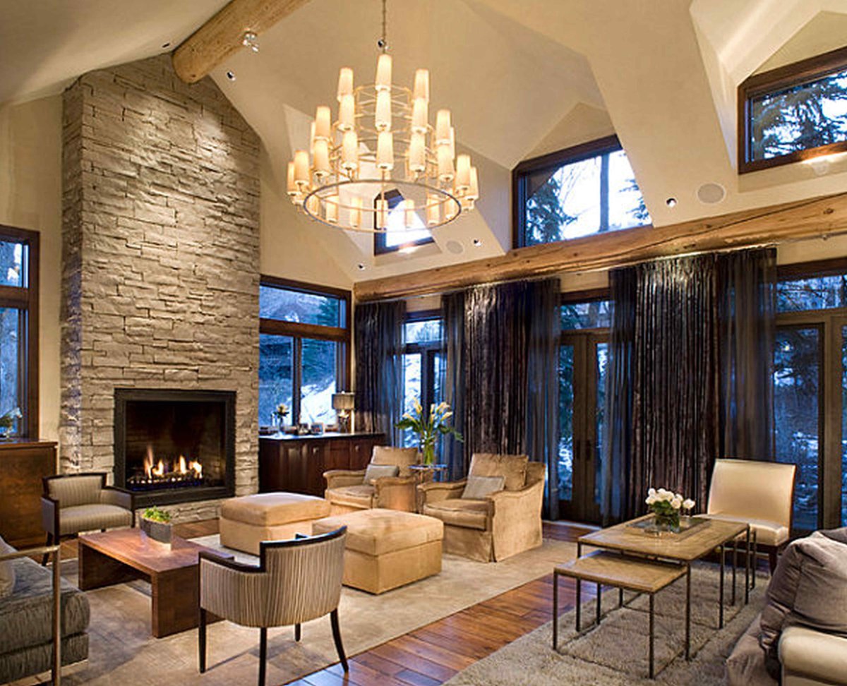 Загородный дом интерьер