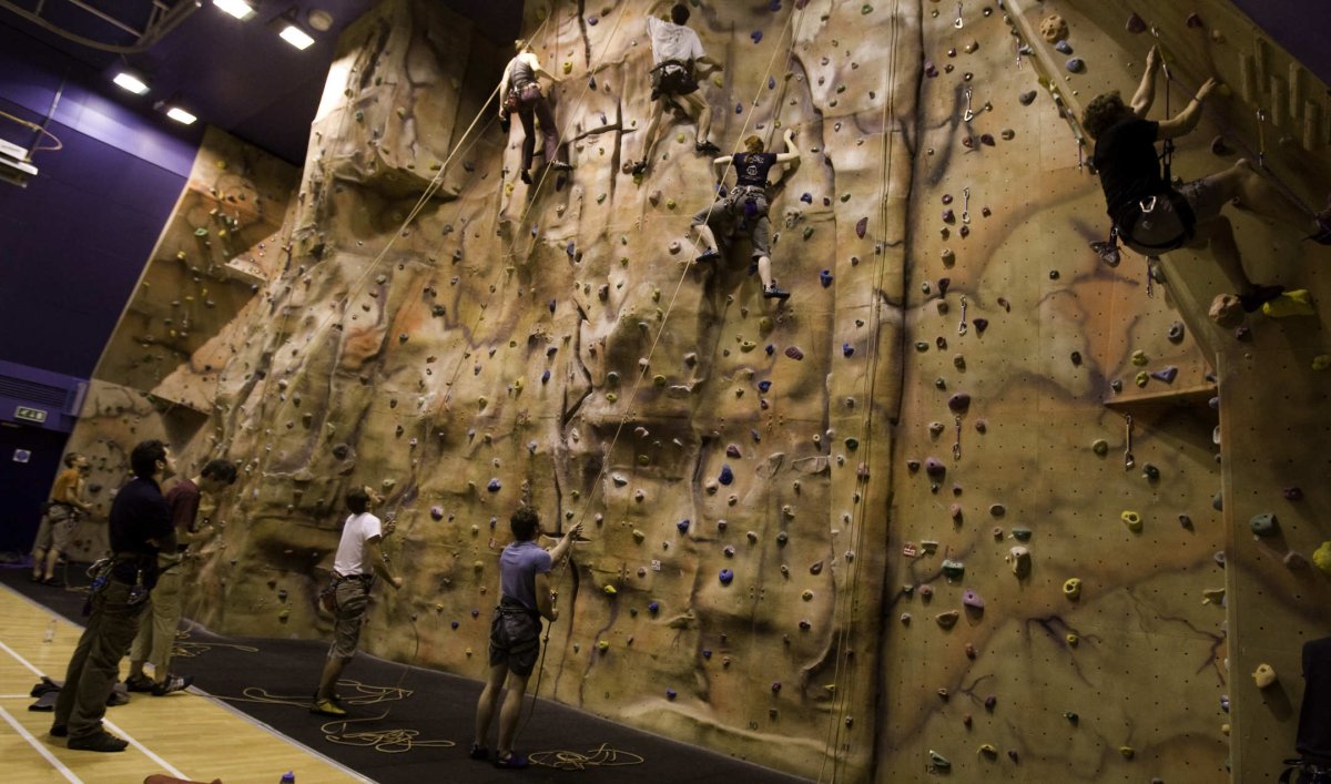 Зал для скалолазания