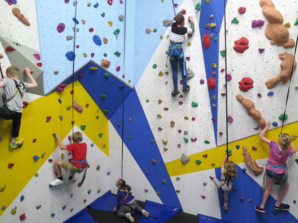 Спортивное скалолазание дети