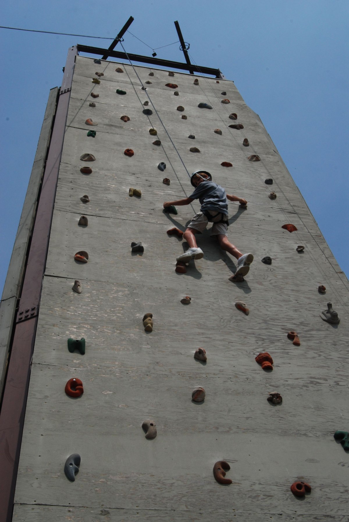 Скалодром без людей