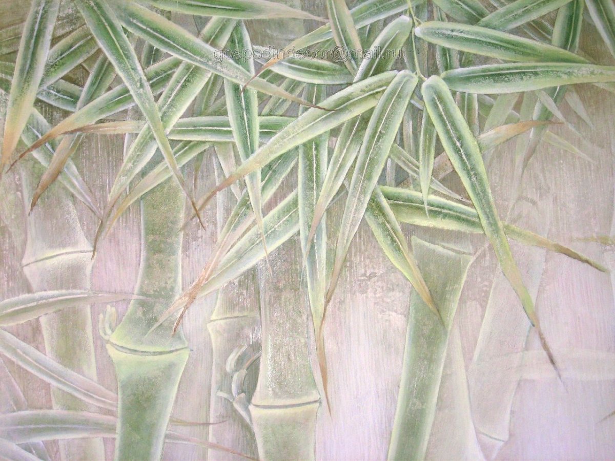 Штукатурка бамбук