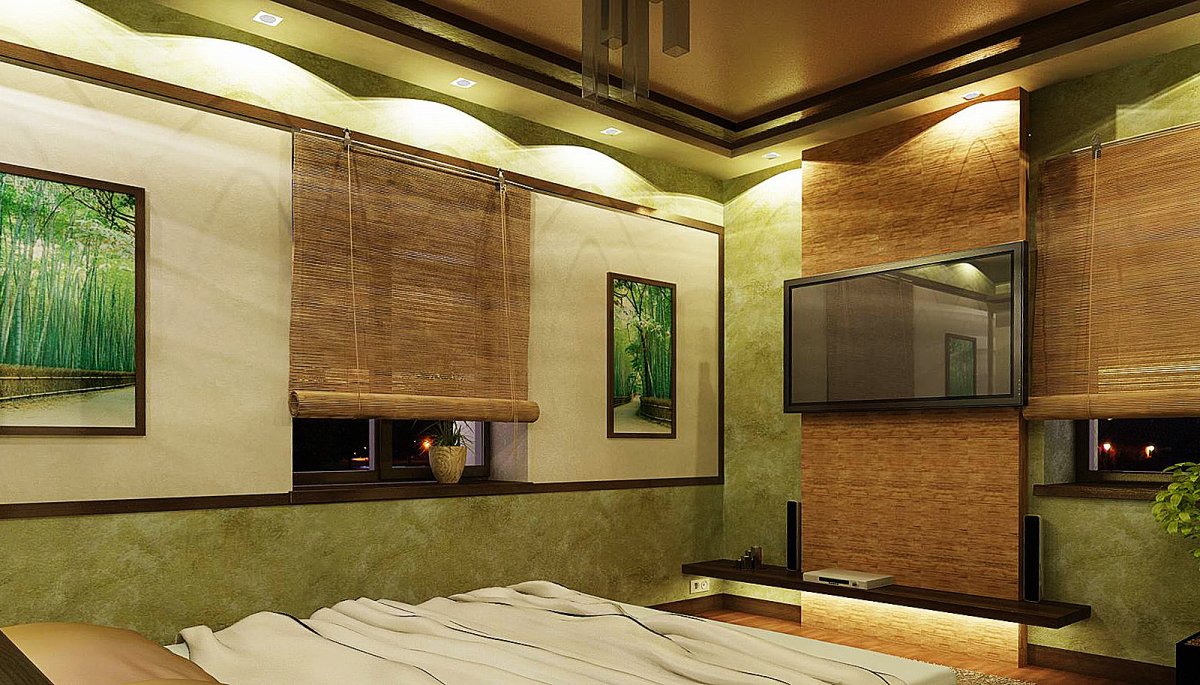 Акриловые панели трава внутри