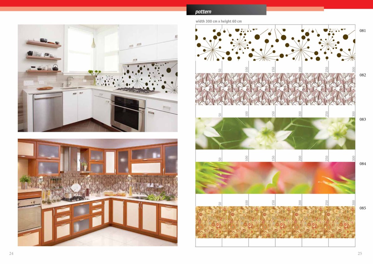 Кухонный фартук макет