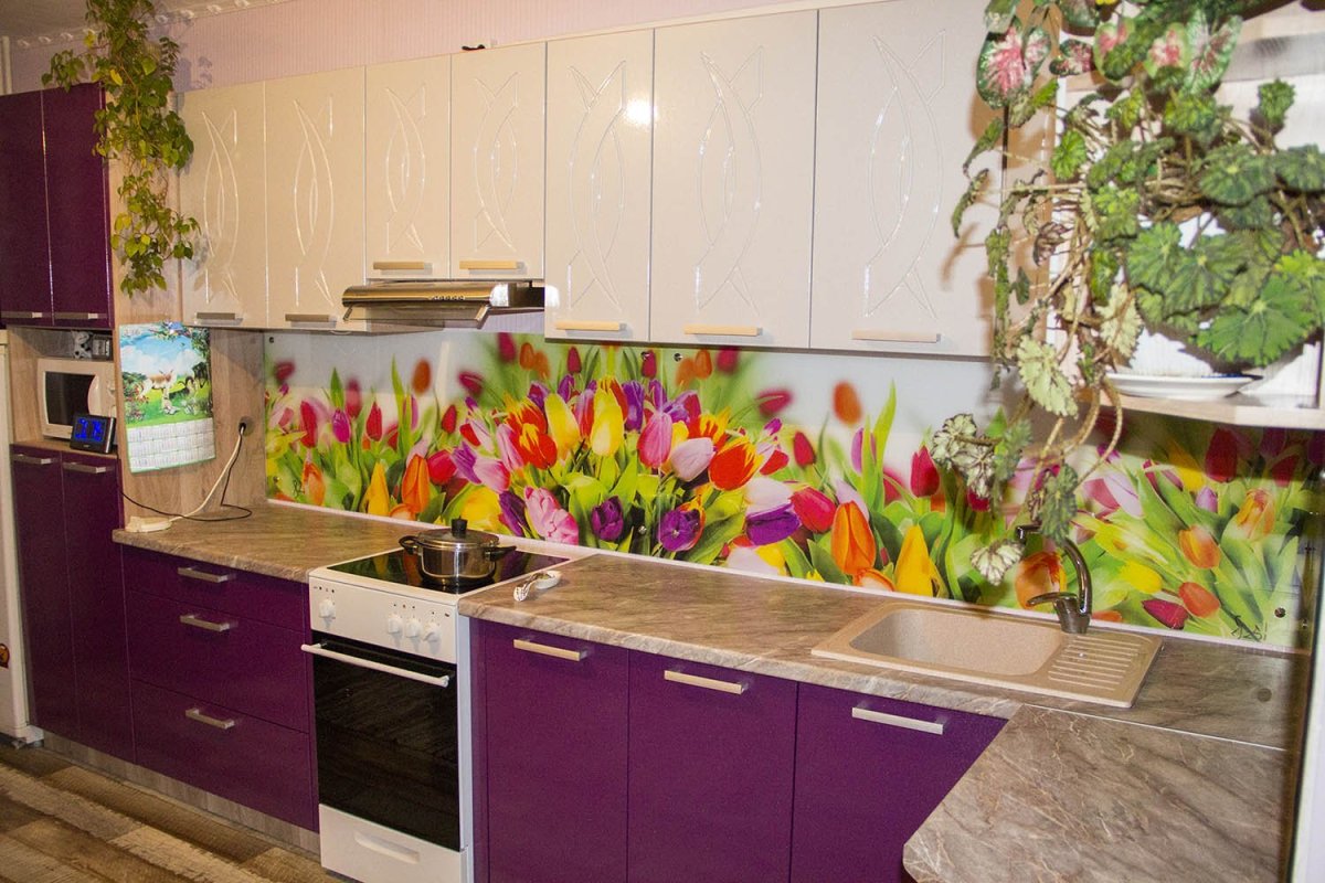 Кухонные фартуки для кухни в Леруа Мерлен