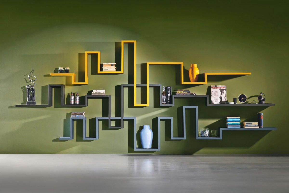 Подвесные книжные полки своими руками