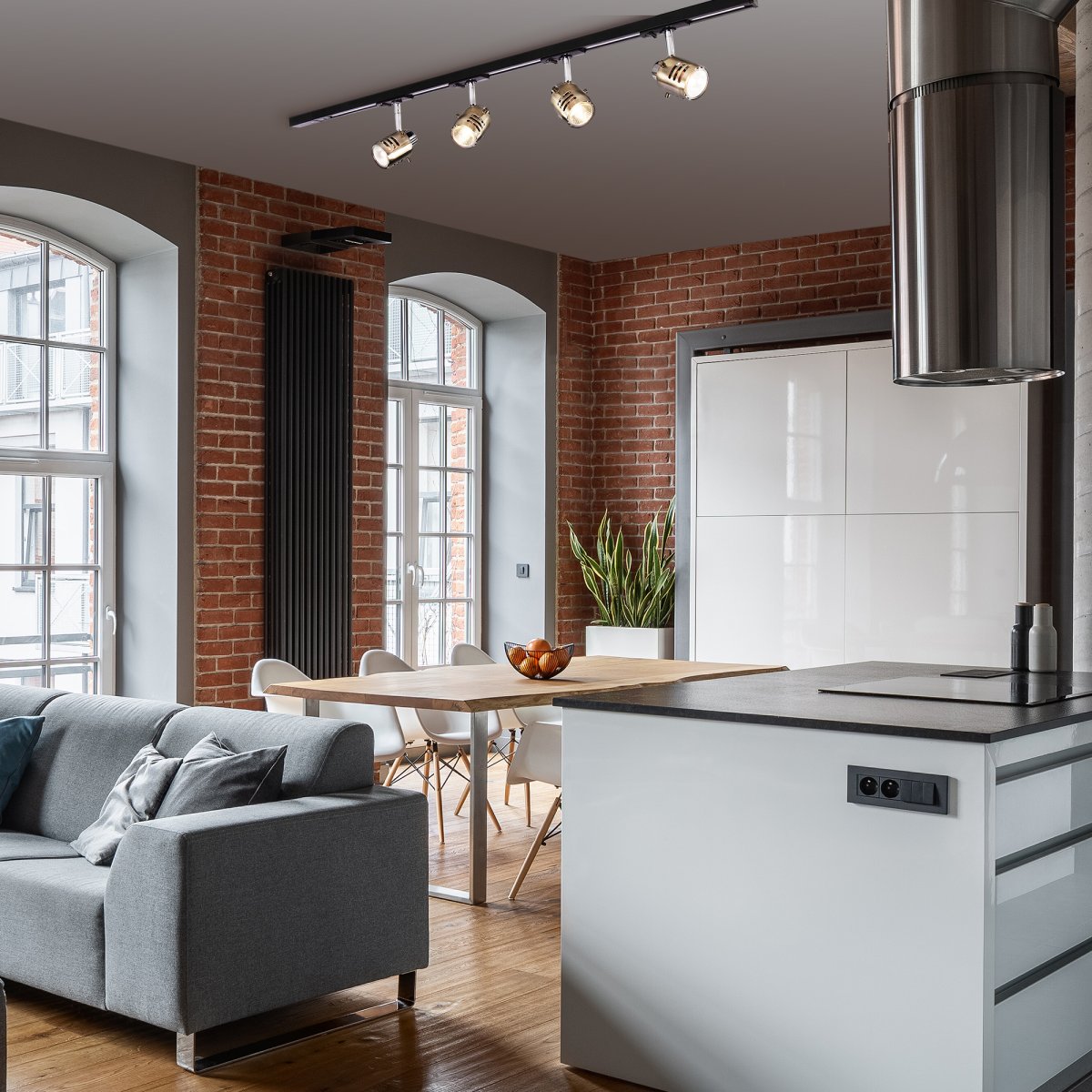 Освещение на кухне