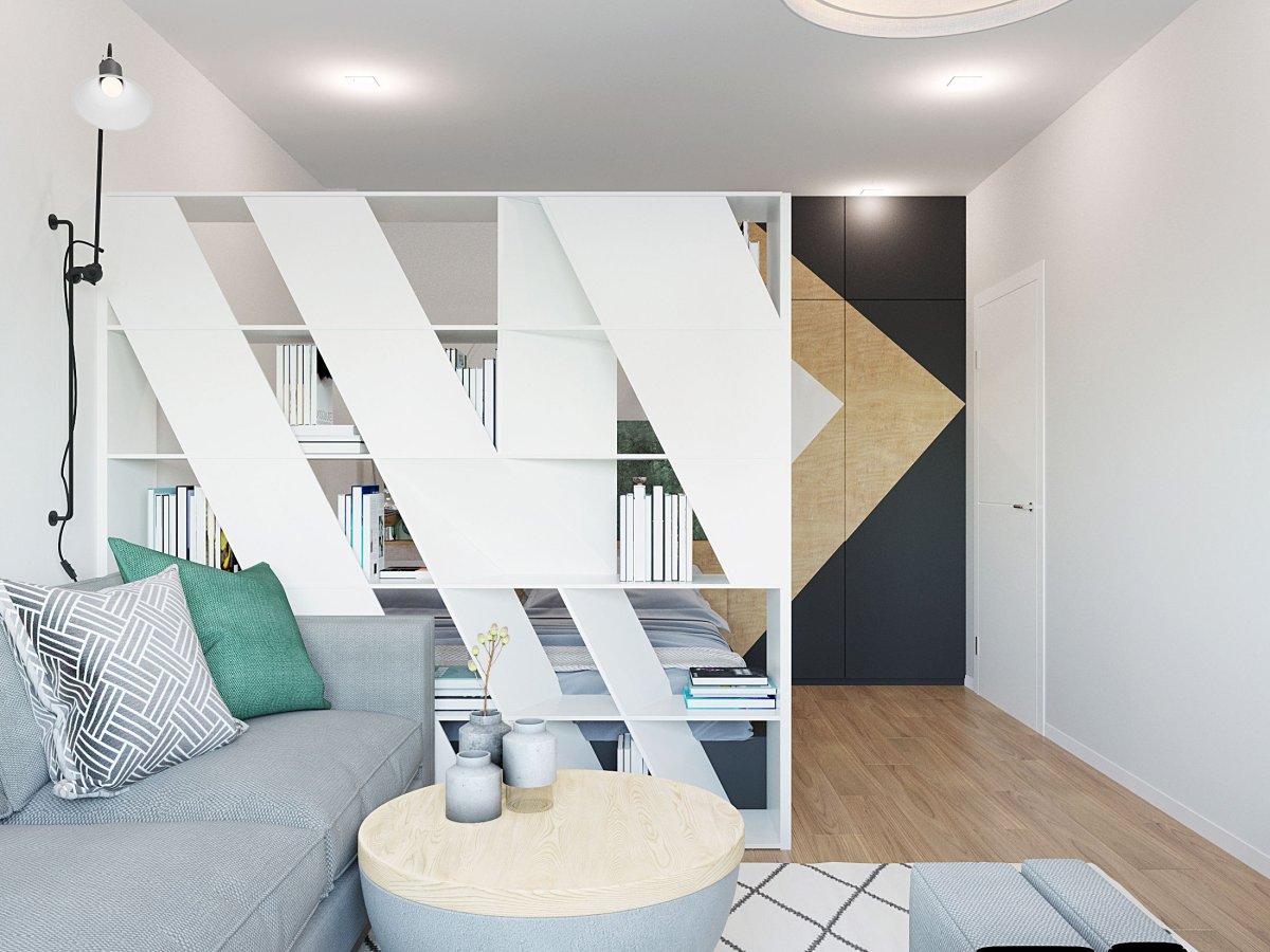 Спальня гостиная икеа