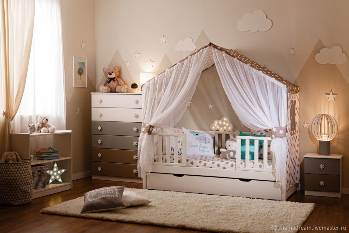 Детская кровать домик Тимберика 21