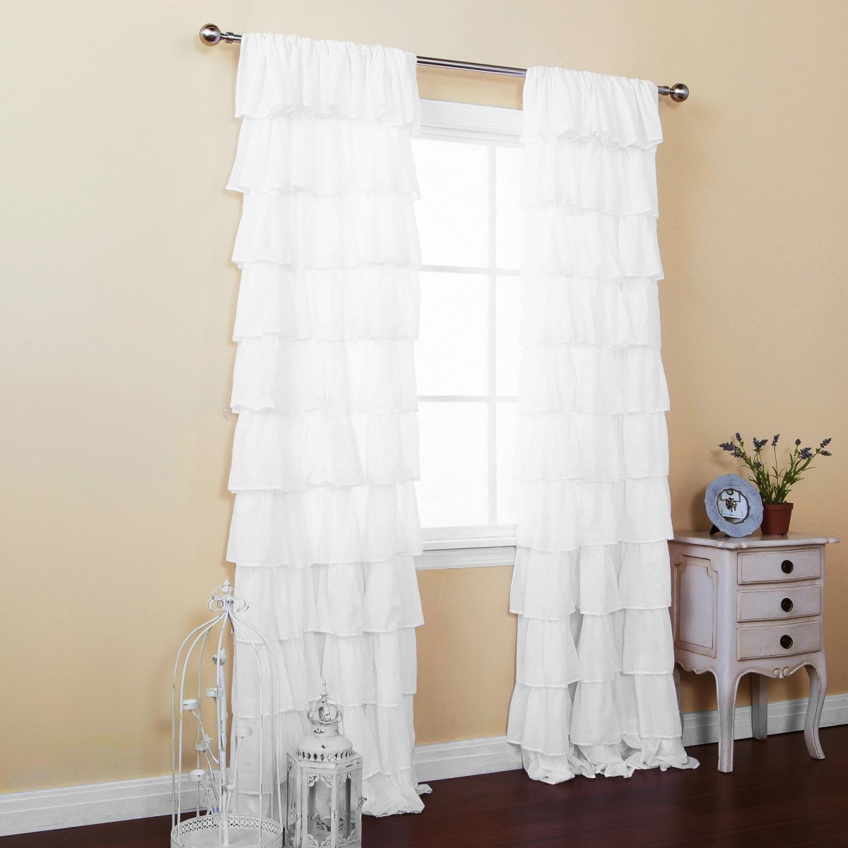 Шторы с оборками