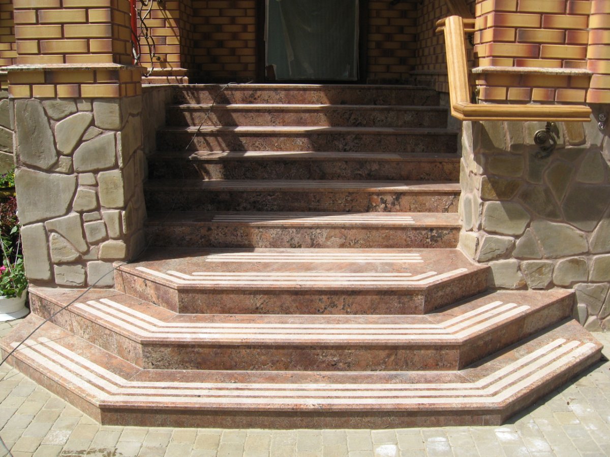 Ступеньки из цемента