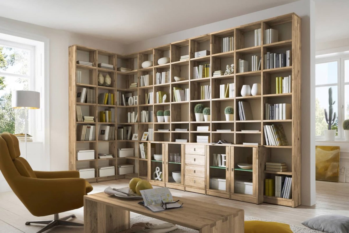Мебель для библиотеки в современном стиле