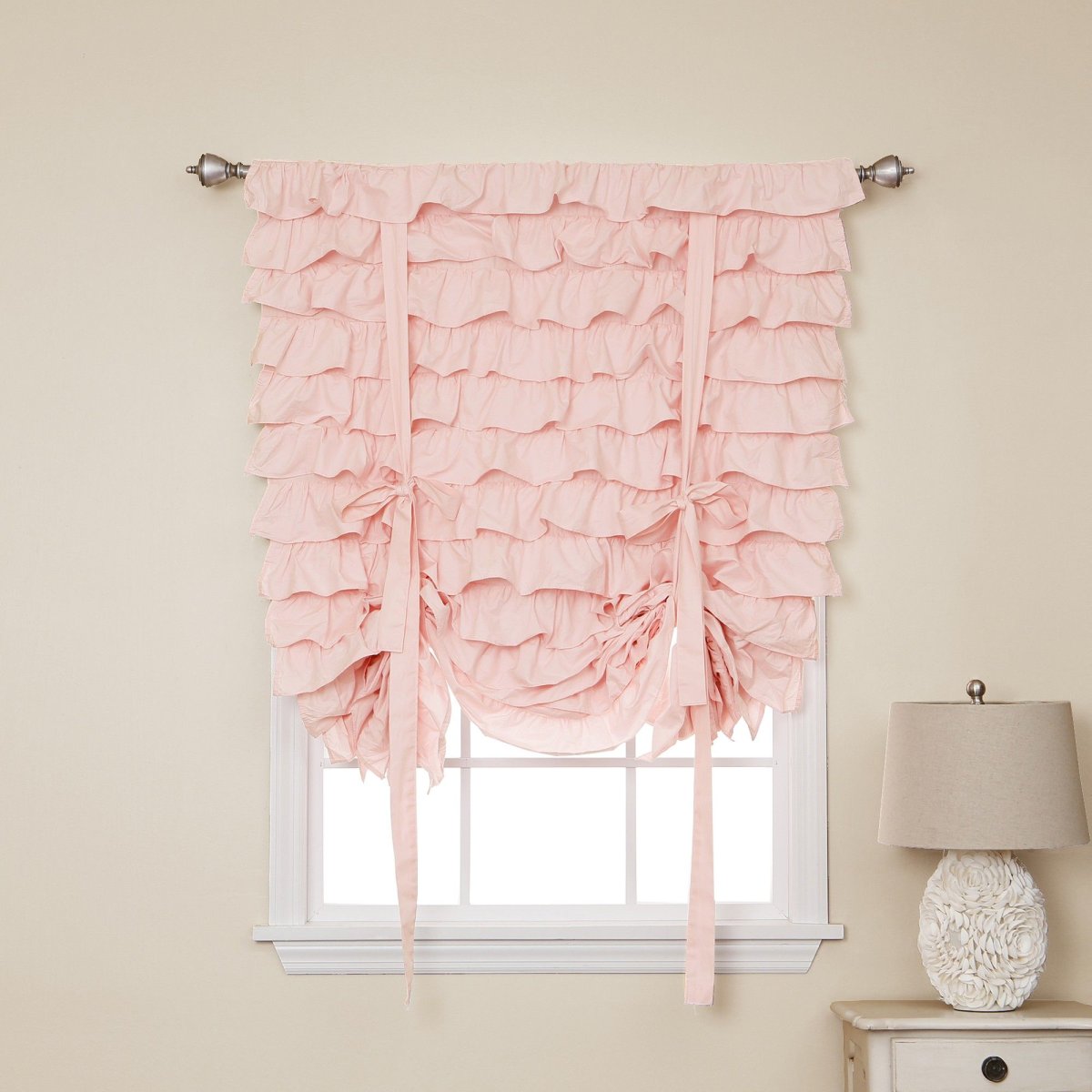 Шторка для душа с оборками