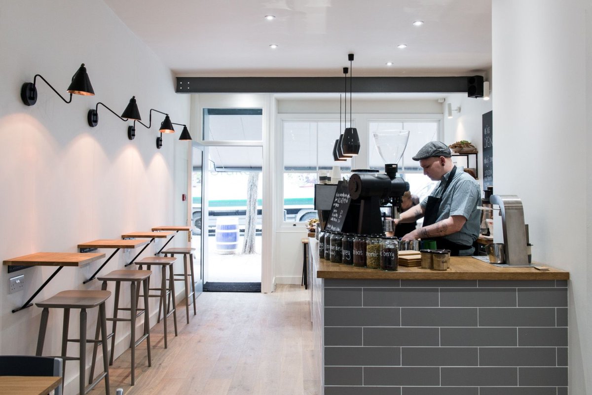 Небольшая кофейня