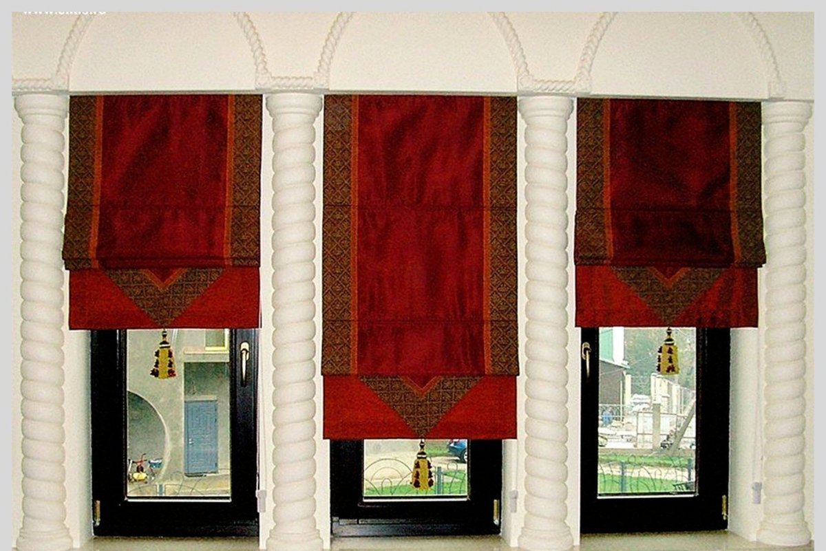 Австрийские шторы и Лондонские