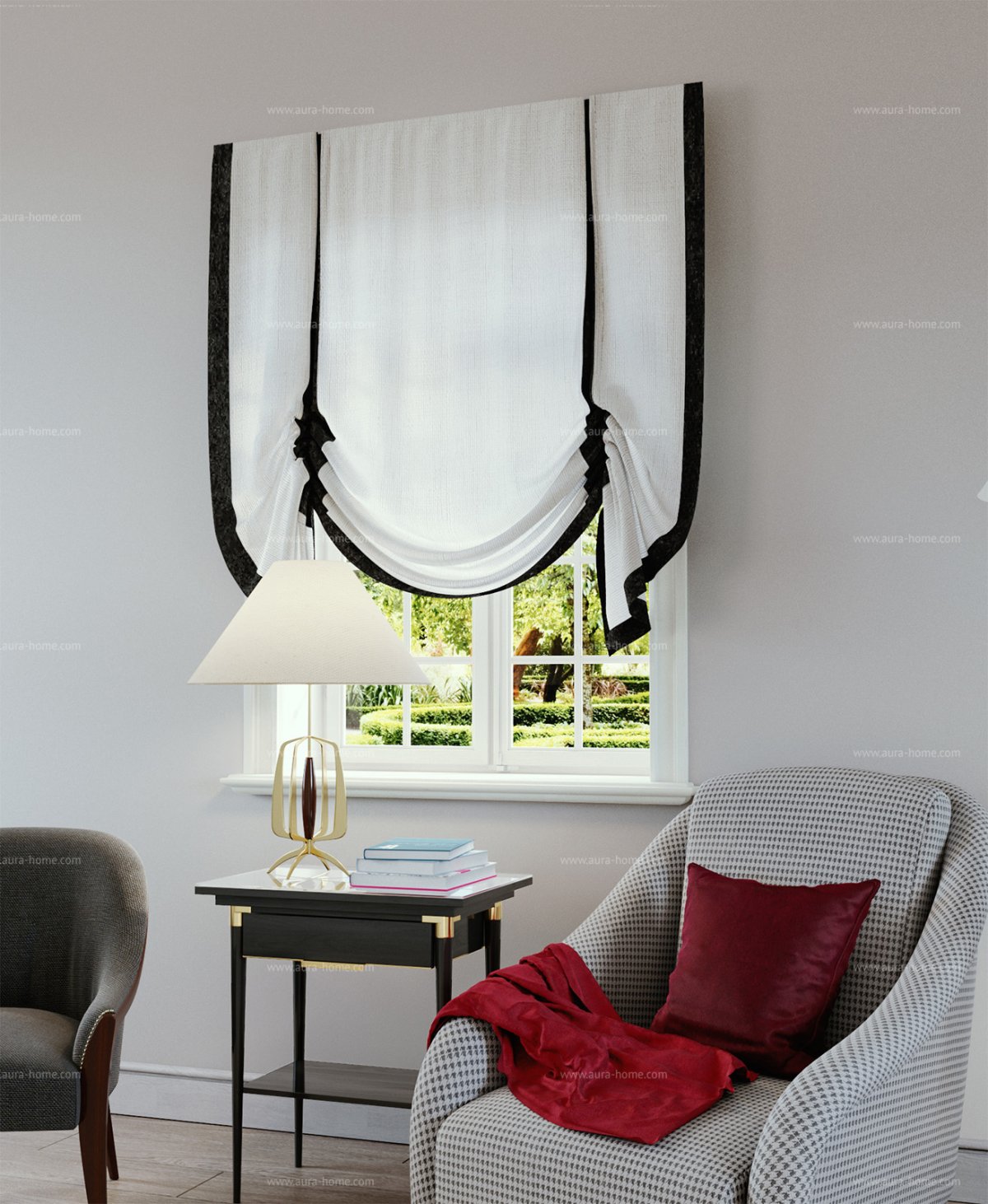 Римская штора клипарт