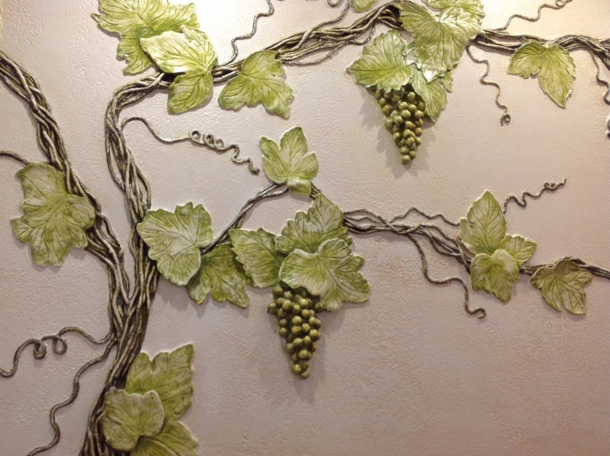 Декоративная штукатурка Виноградная лоза