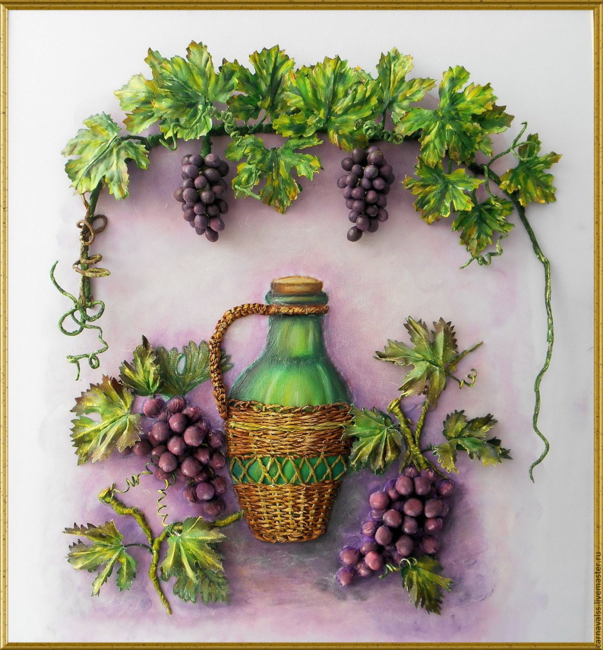 Панно виноград