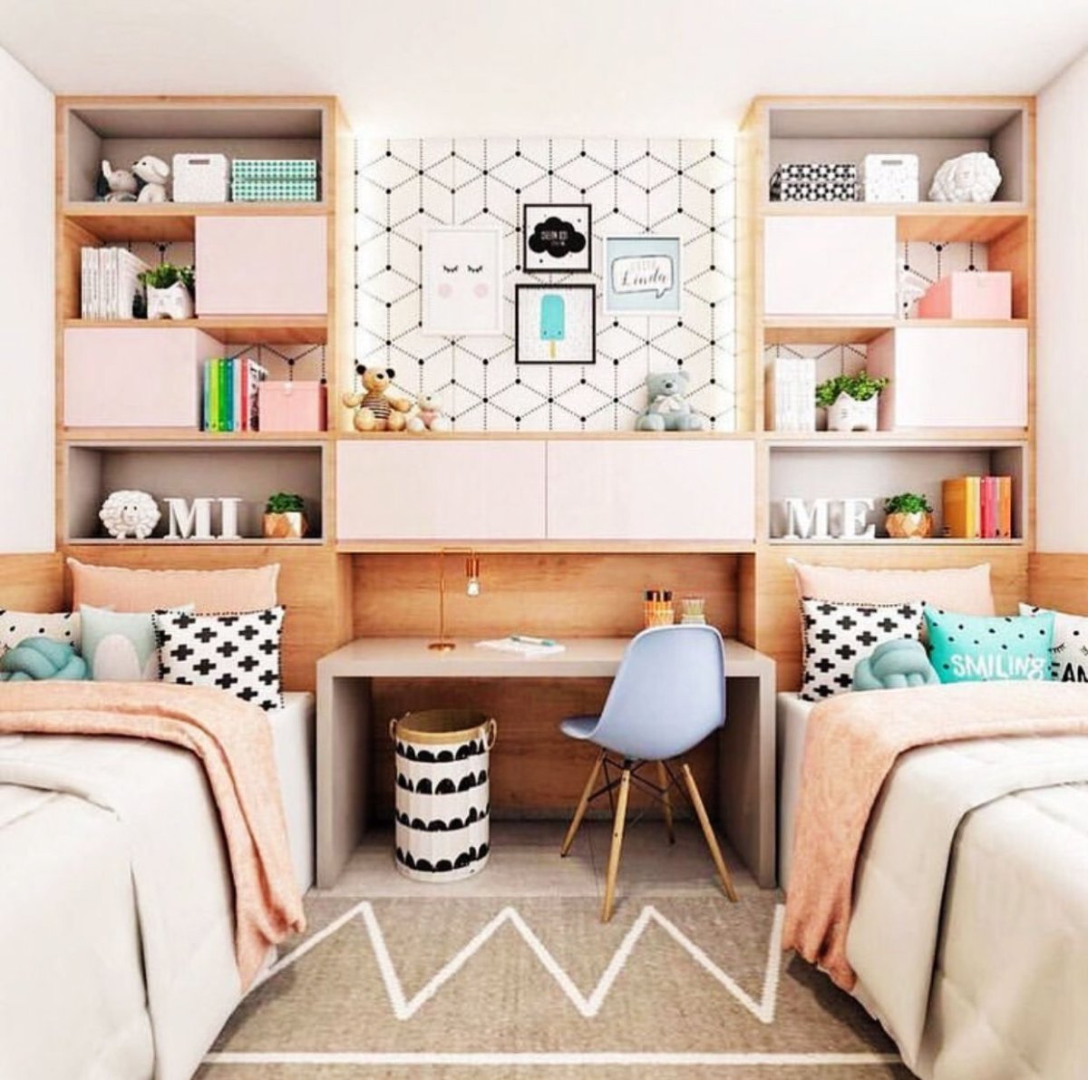 Эстетичная комната для подростка девочки