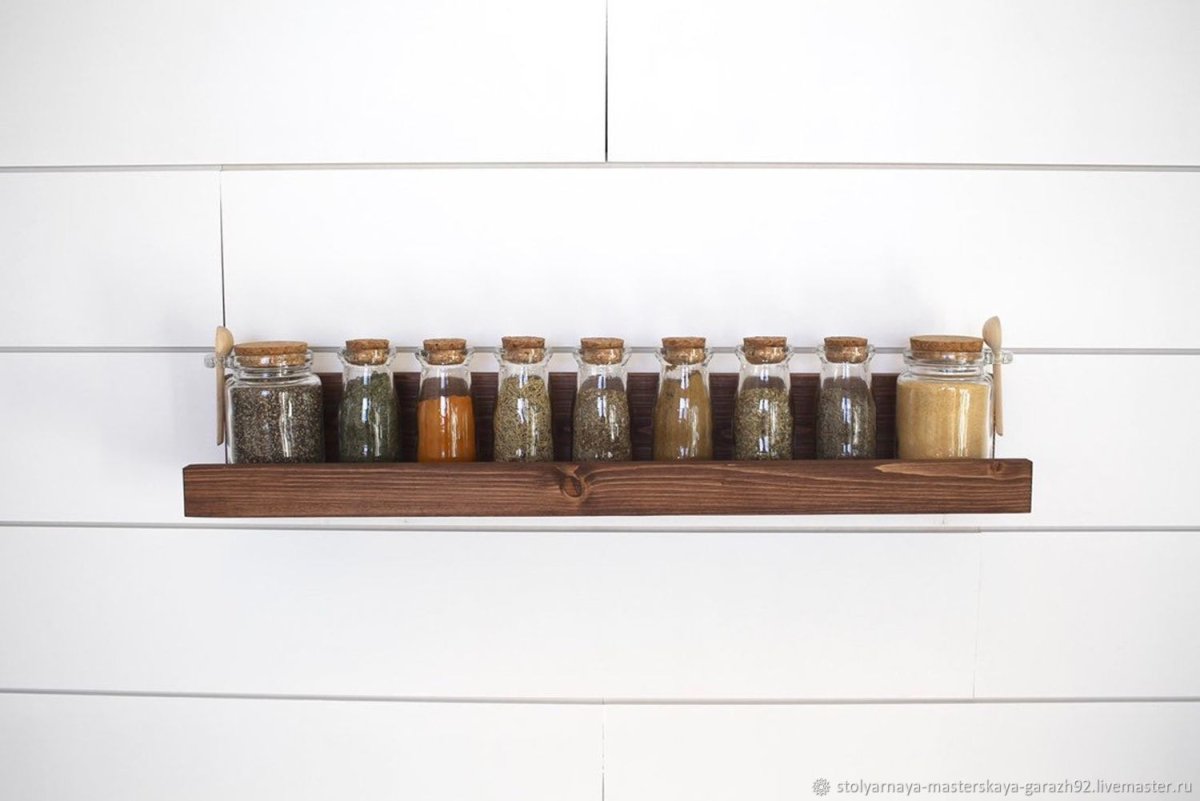 Навесная полка для специй