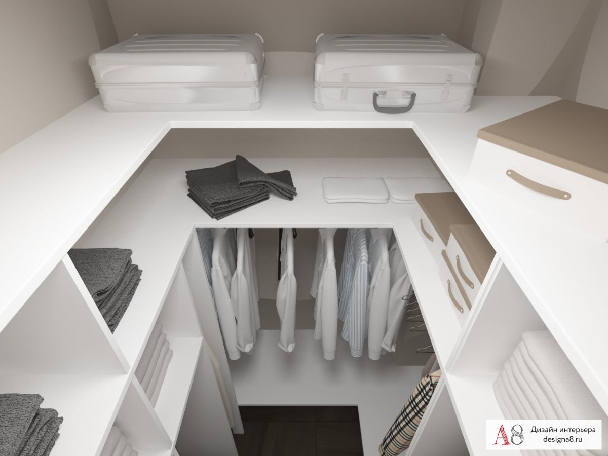 Немецкая кладовая с фасадами