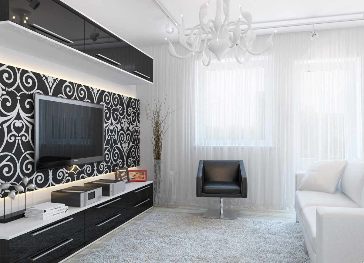 Белый интерьер