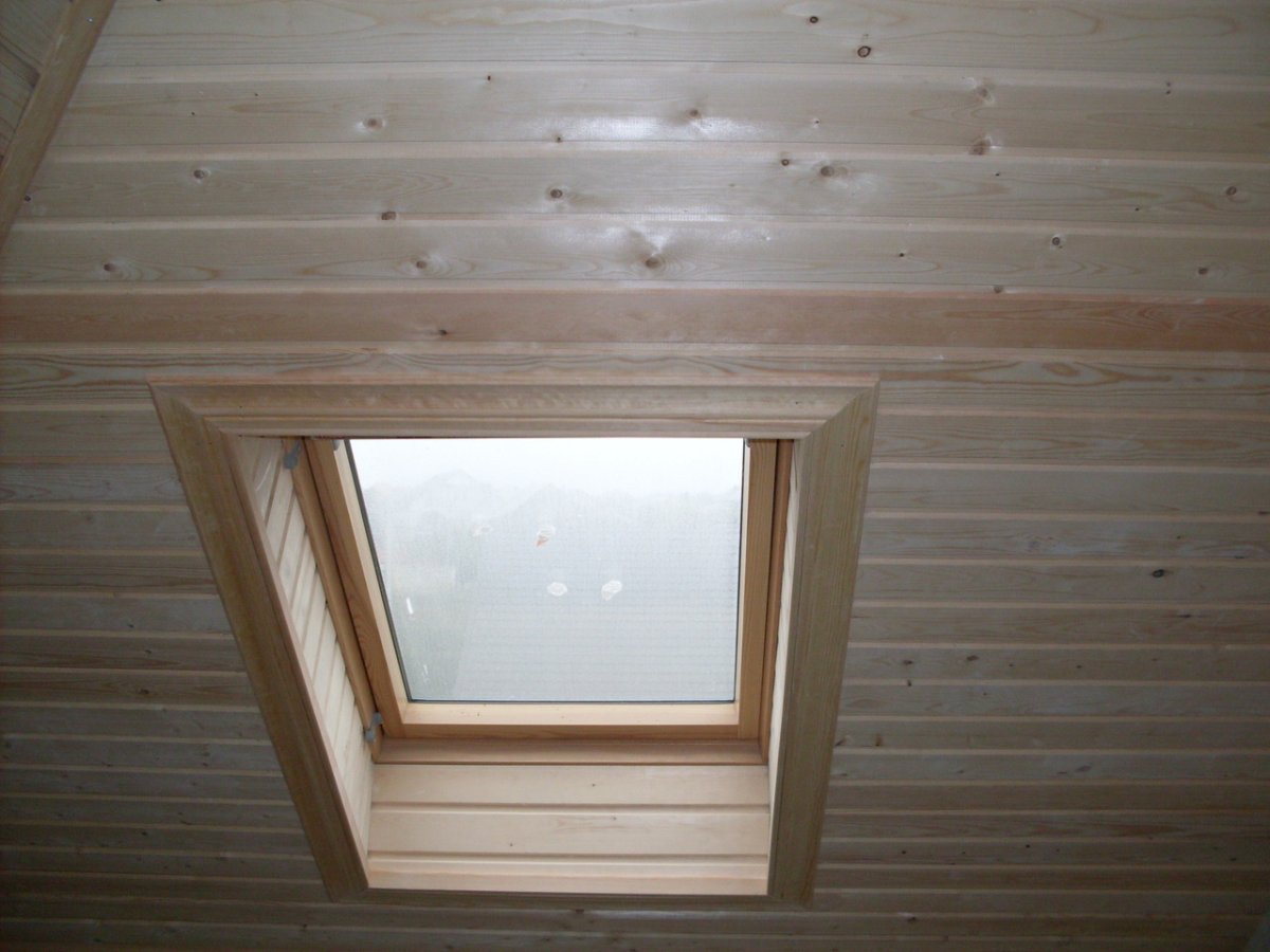 Откосы на окна в деревянном доме