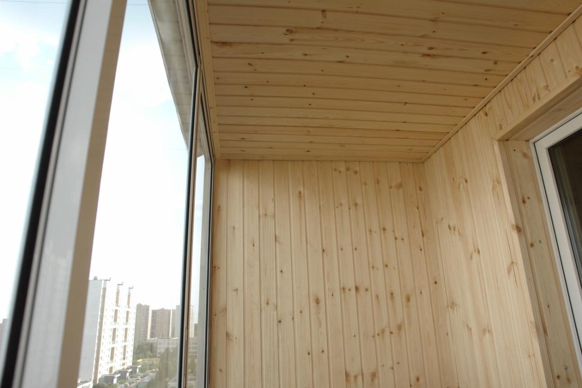 Откосы из имитации бруса