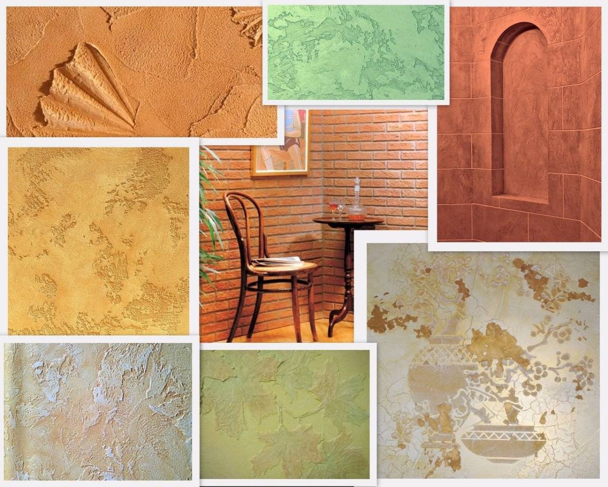 Декоративна штукатурка на кух