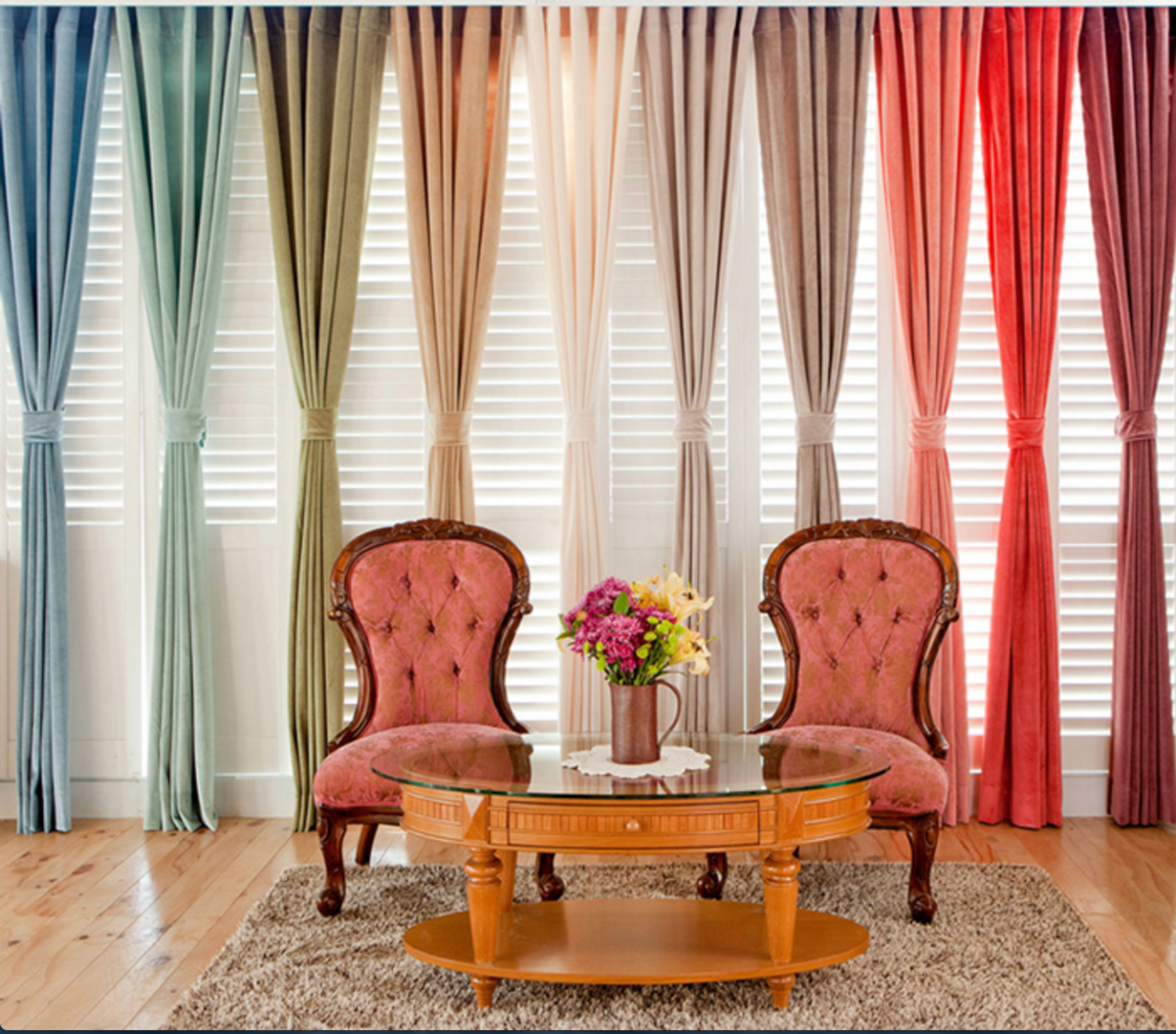 Тюль белая с фиолетовым