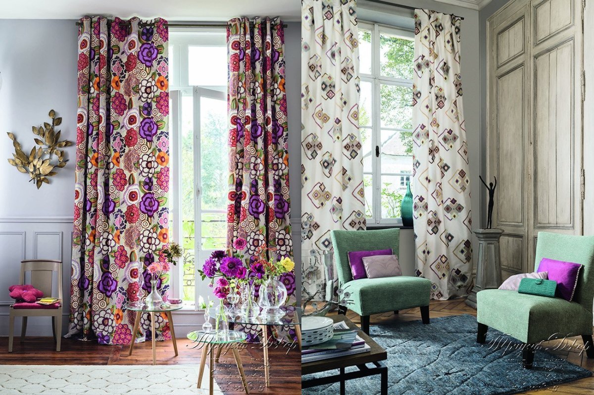 Радужные шторы