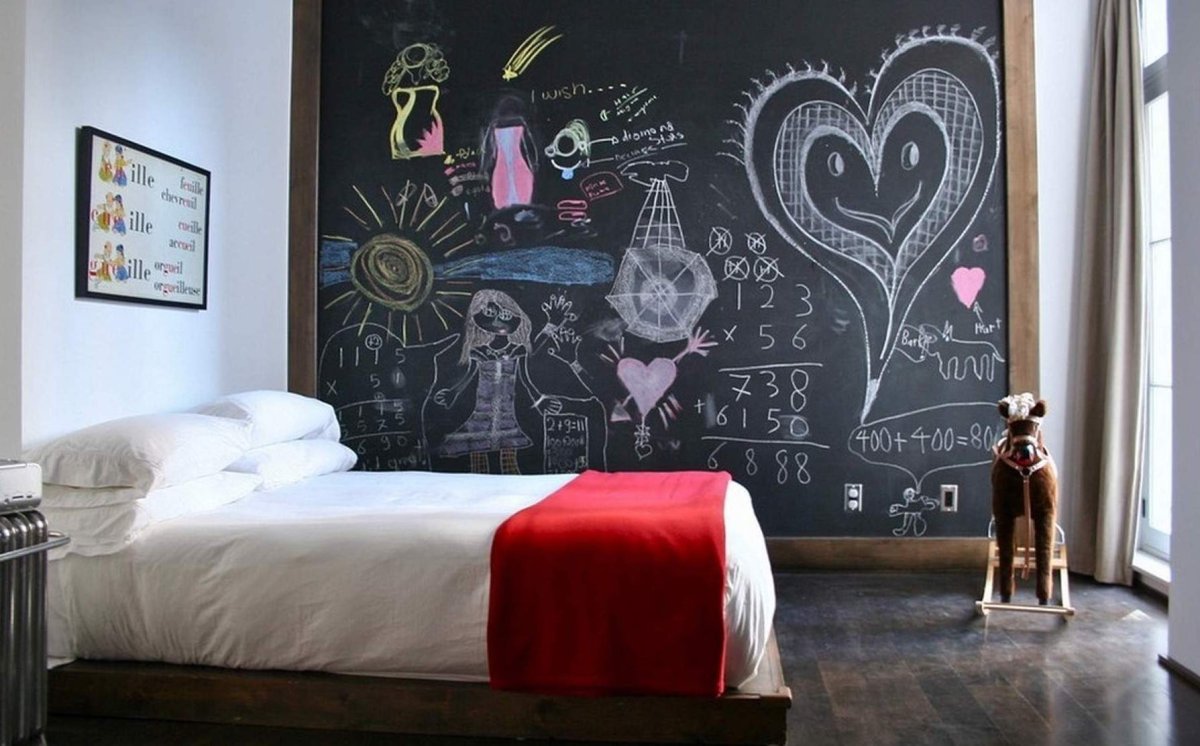 Магнитная стена на кухне фото