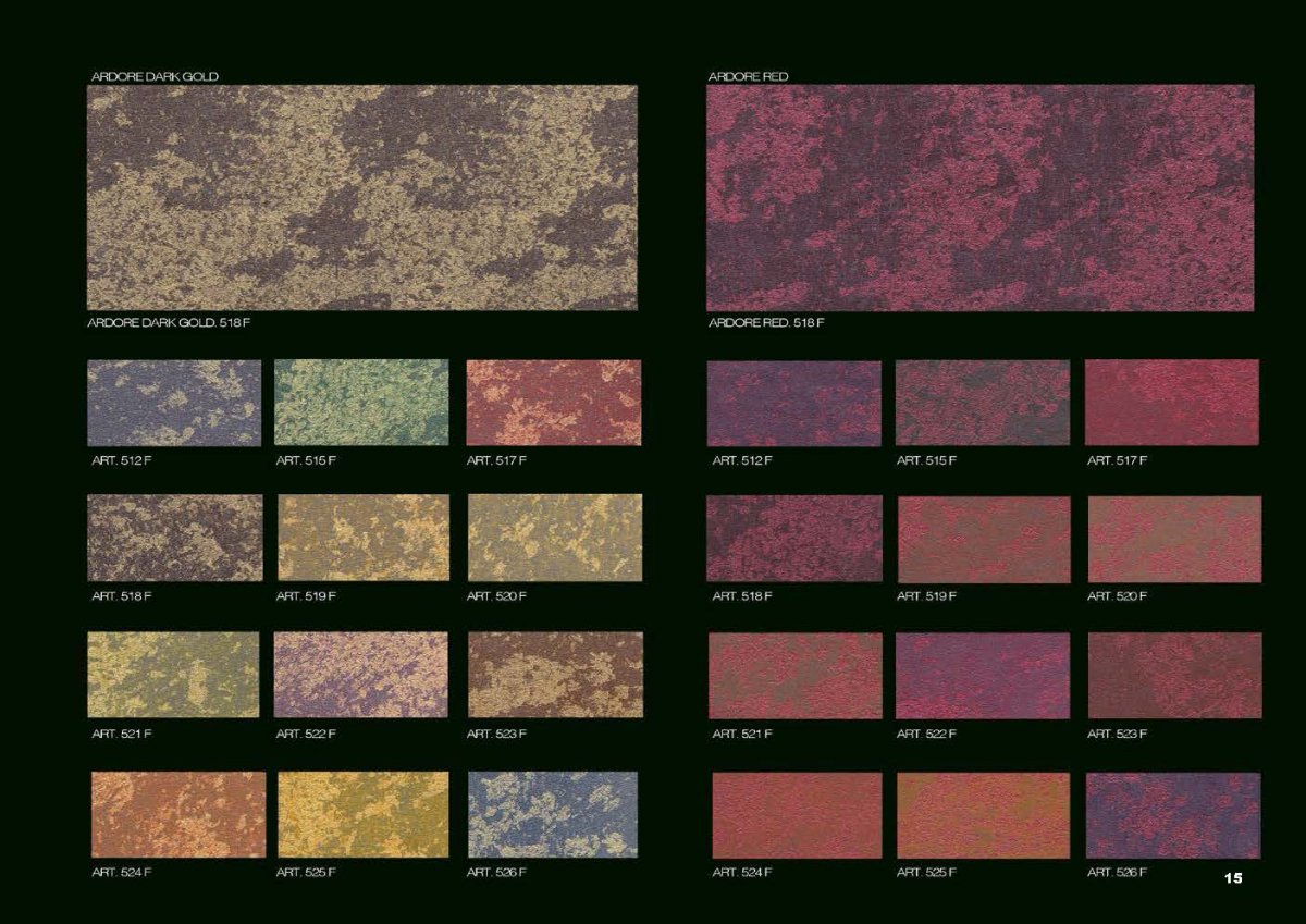 Перламутровая краска для стен палитра