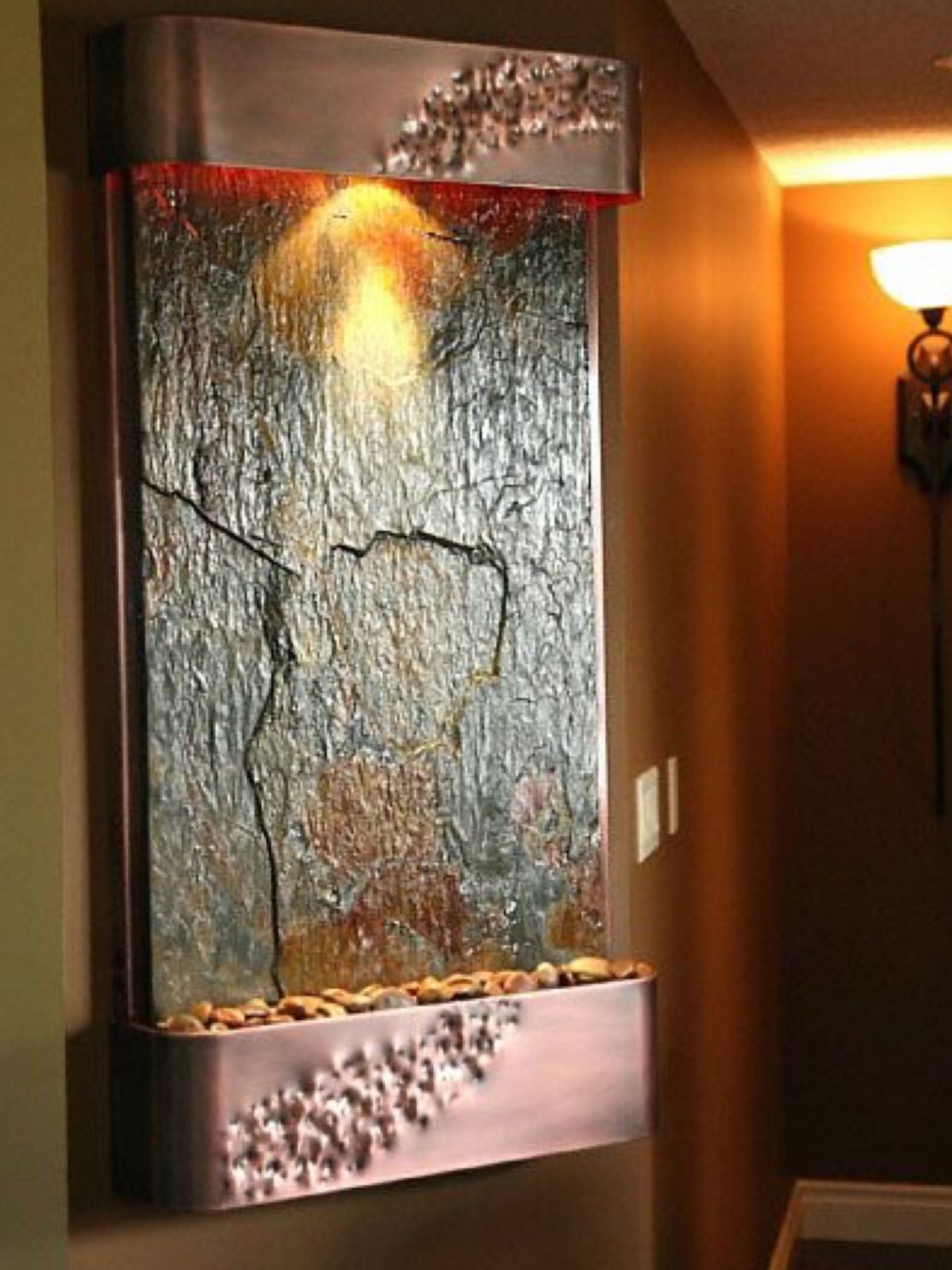 Фонтан стена Гласс Миррор