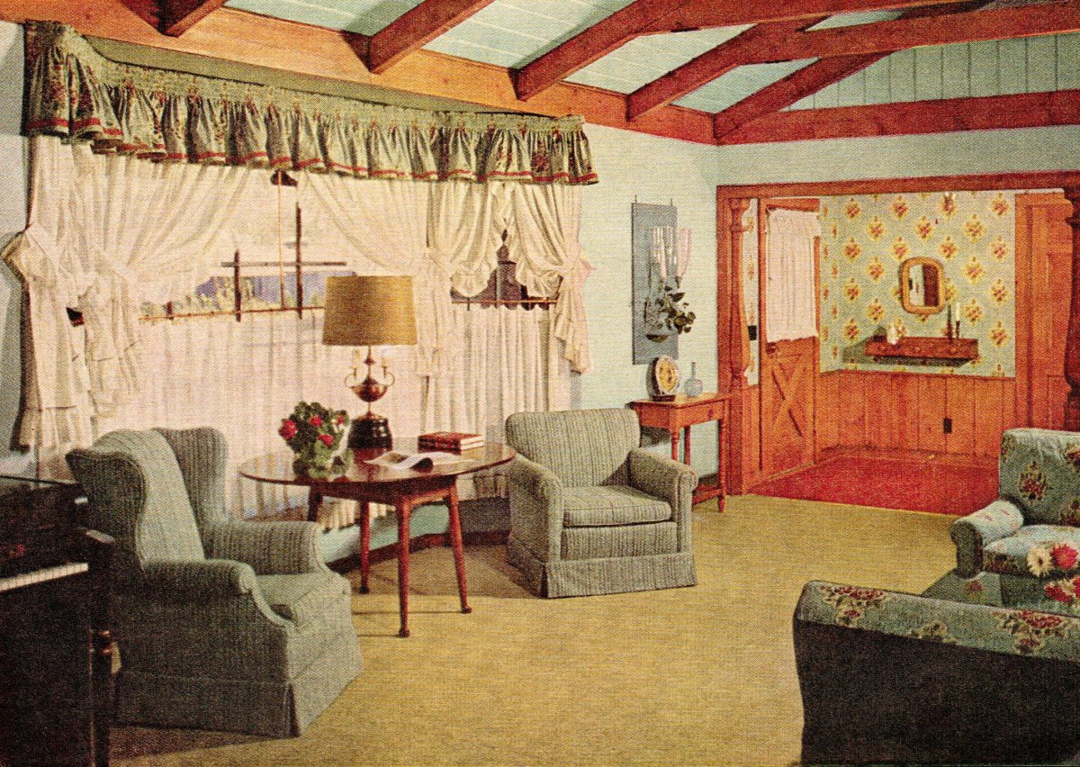 Винтаж в интерьере