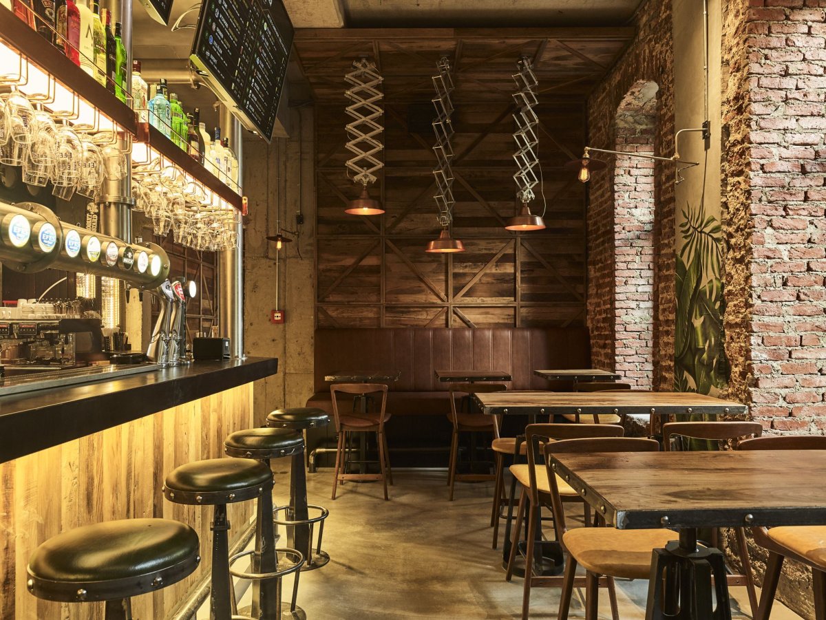 Пива бар interyer