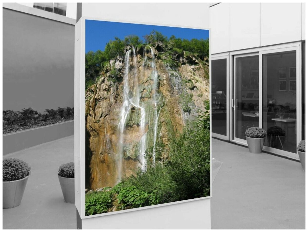 Стена водопад в квартире