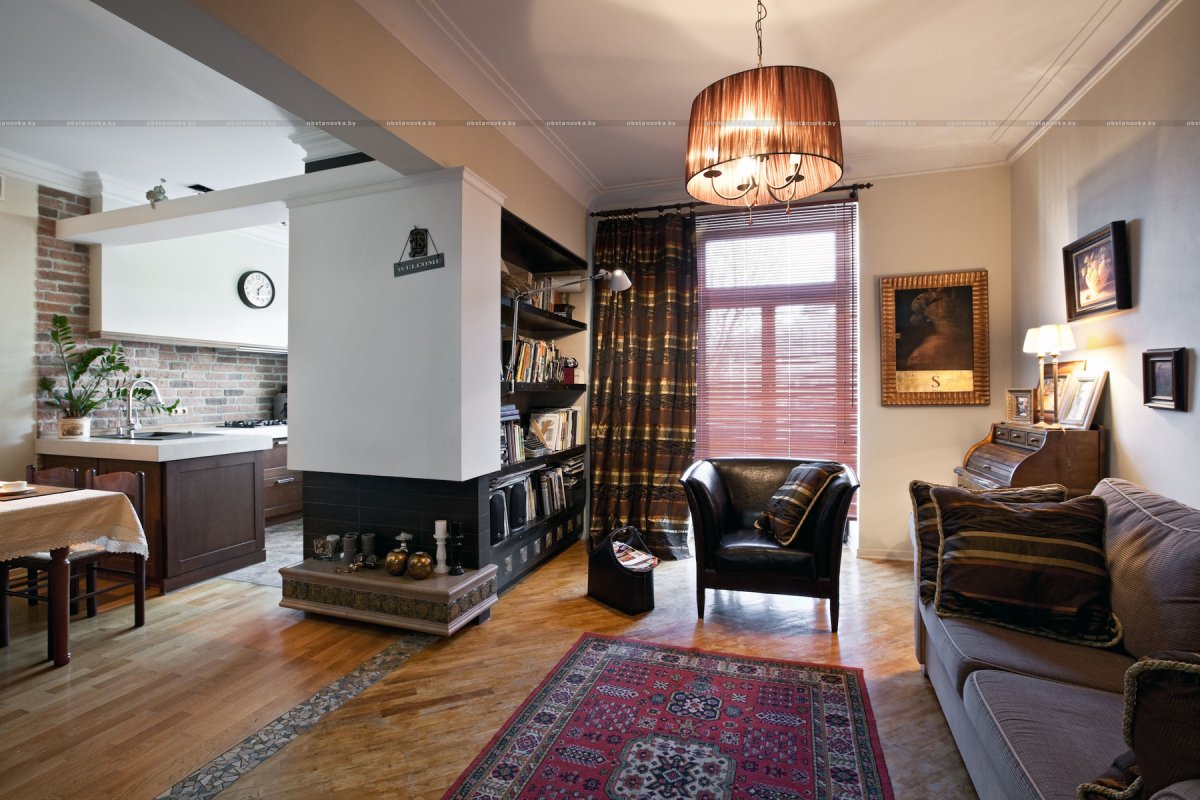 Гостиная сталинский Ампир