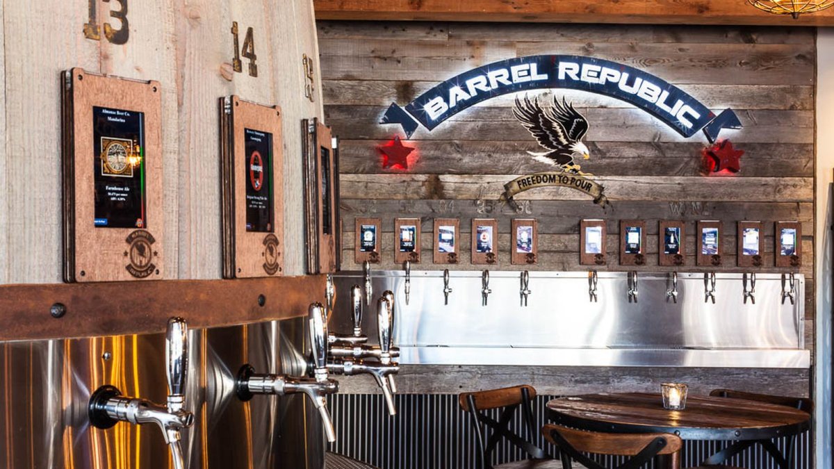 Бар в стиле лофт