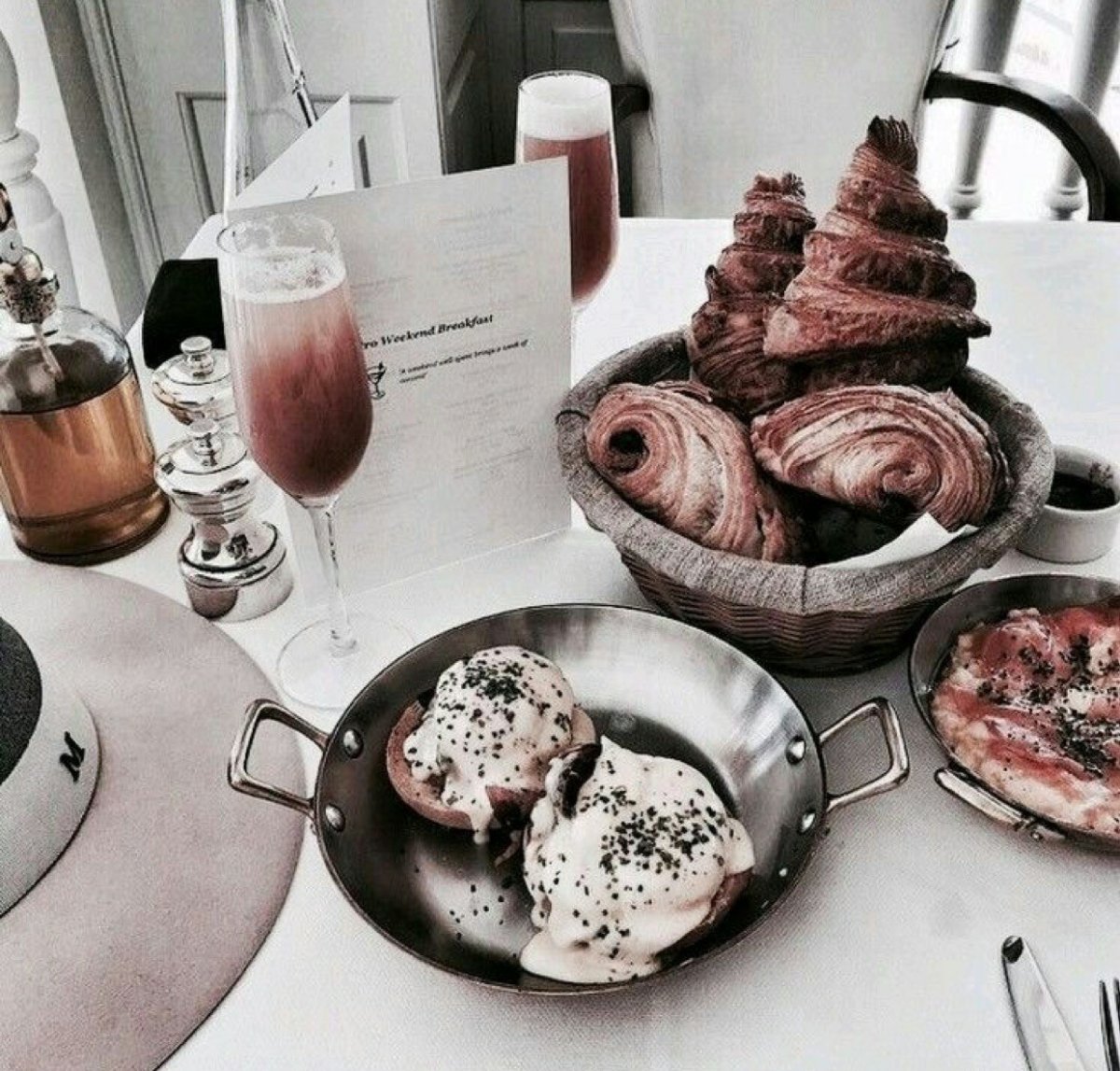 Эстетичный пикник на природе