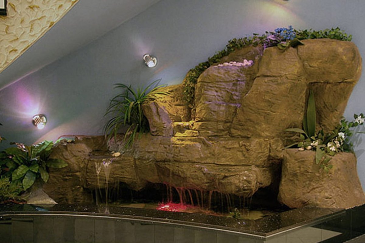 Фонтан в интерьере