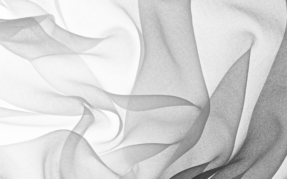 Белая ткань драпировка