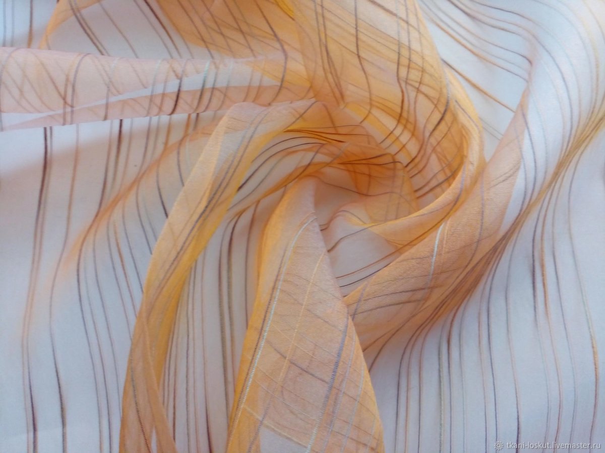 Органза с вышивкой