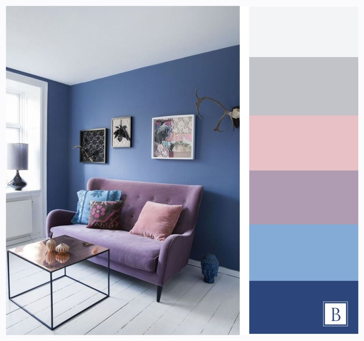 Трендовые цвета в интерьере