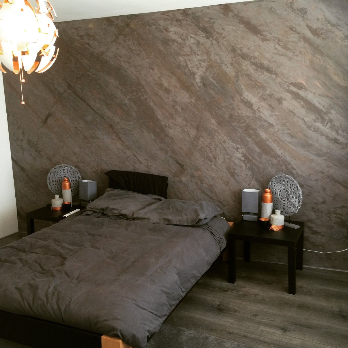 Декоративная штукатурка в интерьере