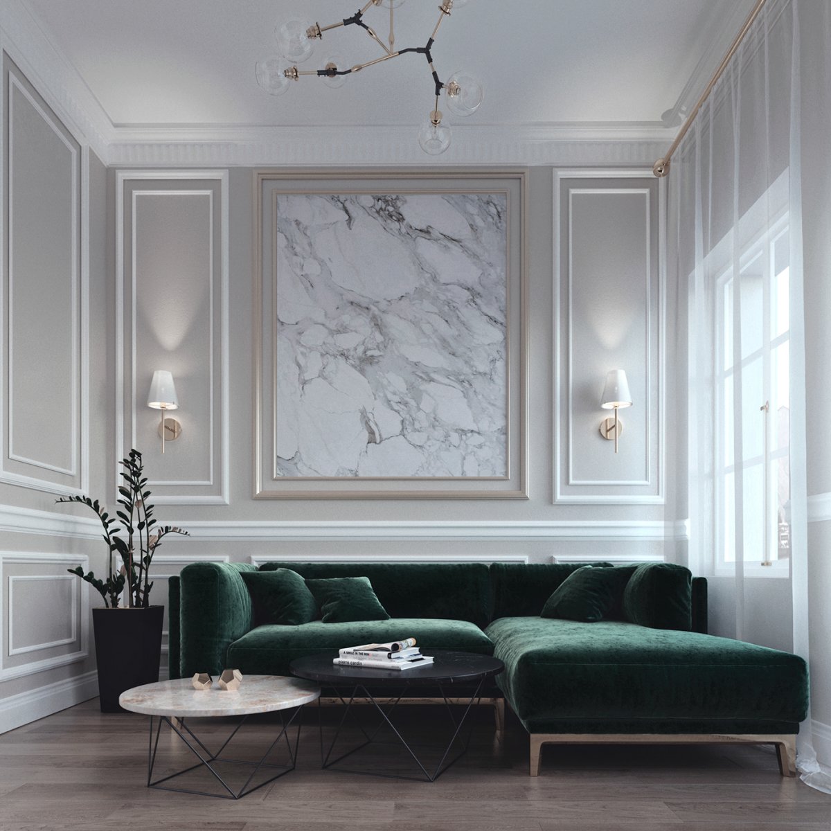 Орак Неоклассика стена