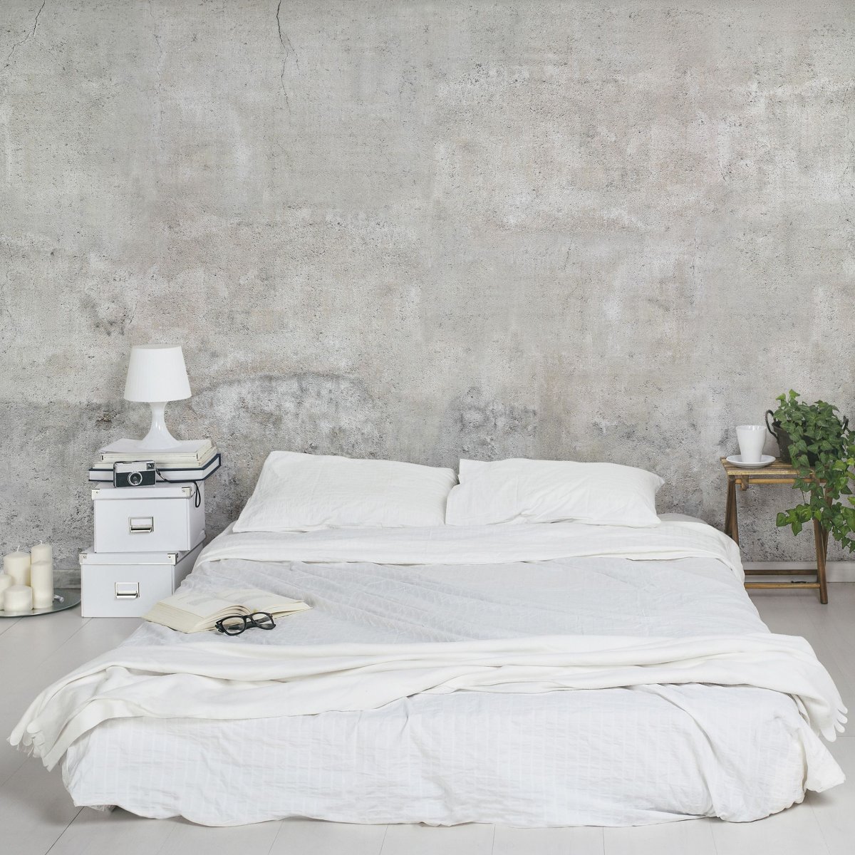 Венецианская штукатурка под бетон стиль лофт Гротто