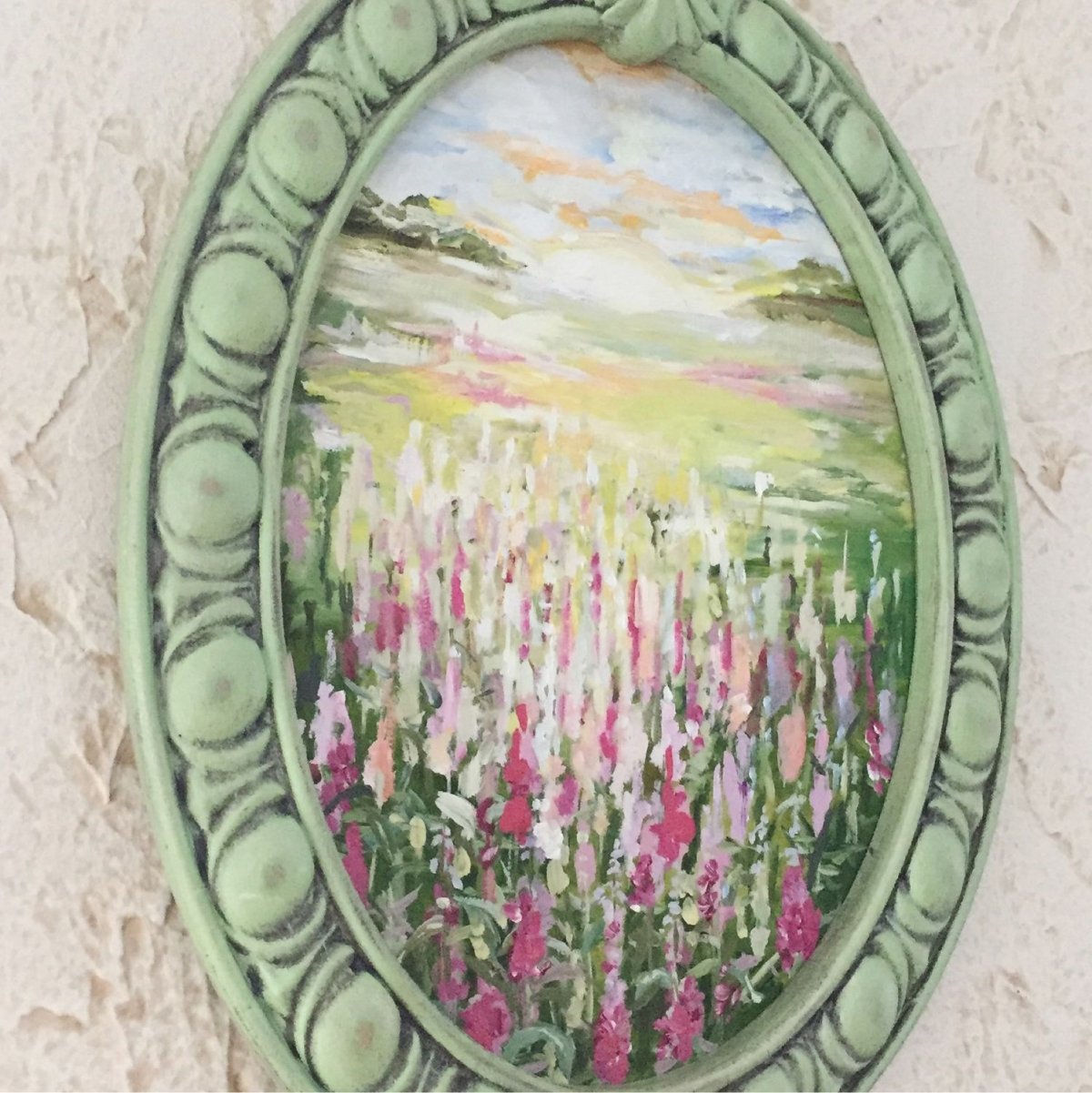 Круглые интерьерные картины