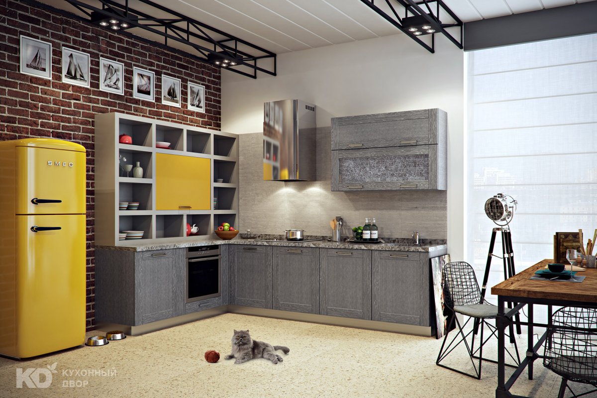 Вытяжка лофт индустриал